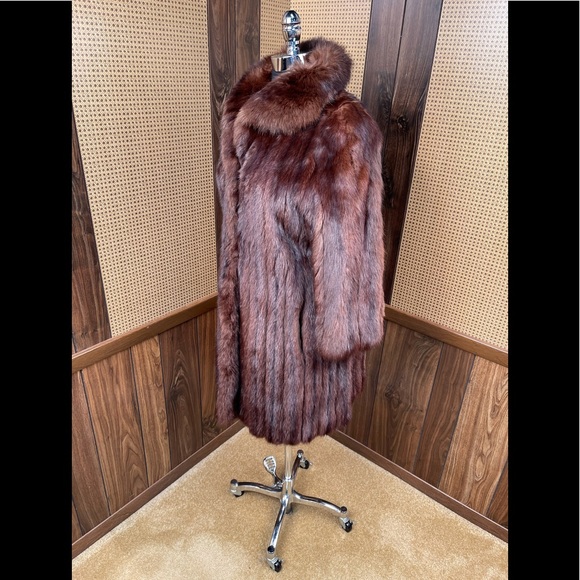 Vintage Bill Marre Inc. Sable Fur Coat Jacket - Picture 4 of 12
